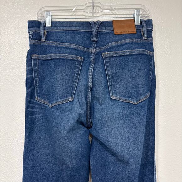 J. Crew Point Sur 10" Hightower Straight Jeans Dark Wash High Waist Size 29 - Picture 4 of 8